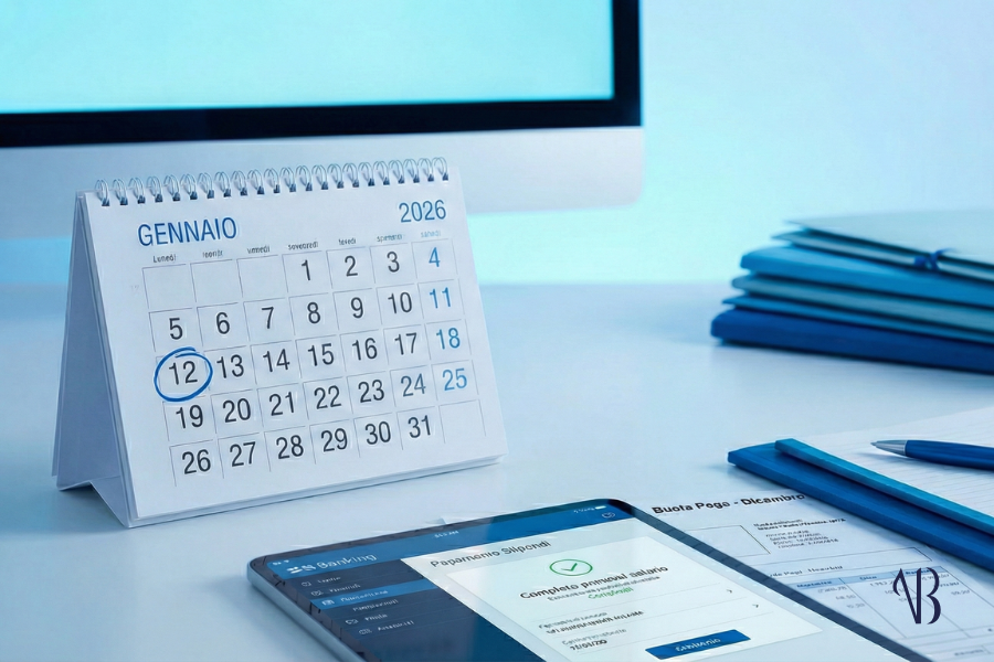 Il pagamento degli stipendi di dicembre: il principio di cassa allargato e il termine del 12 gennaio